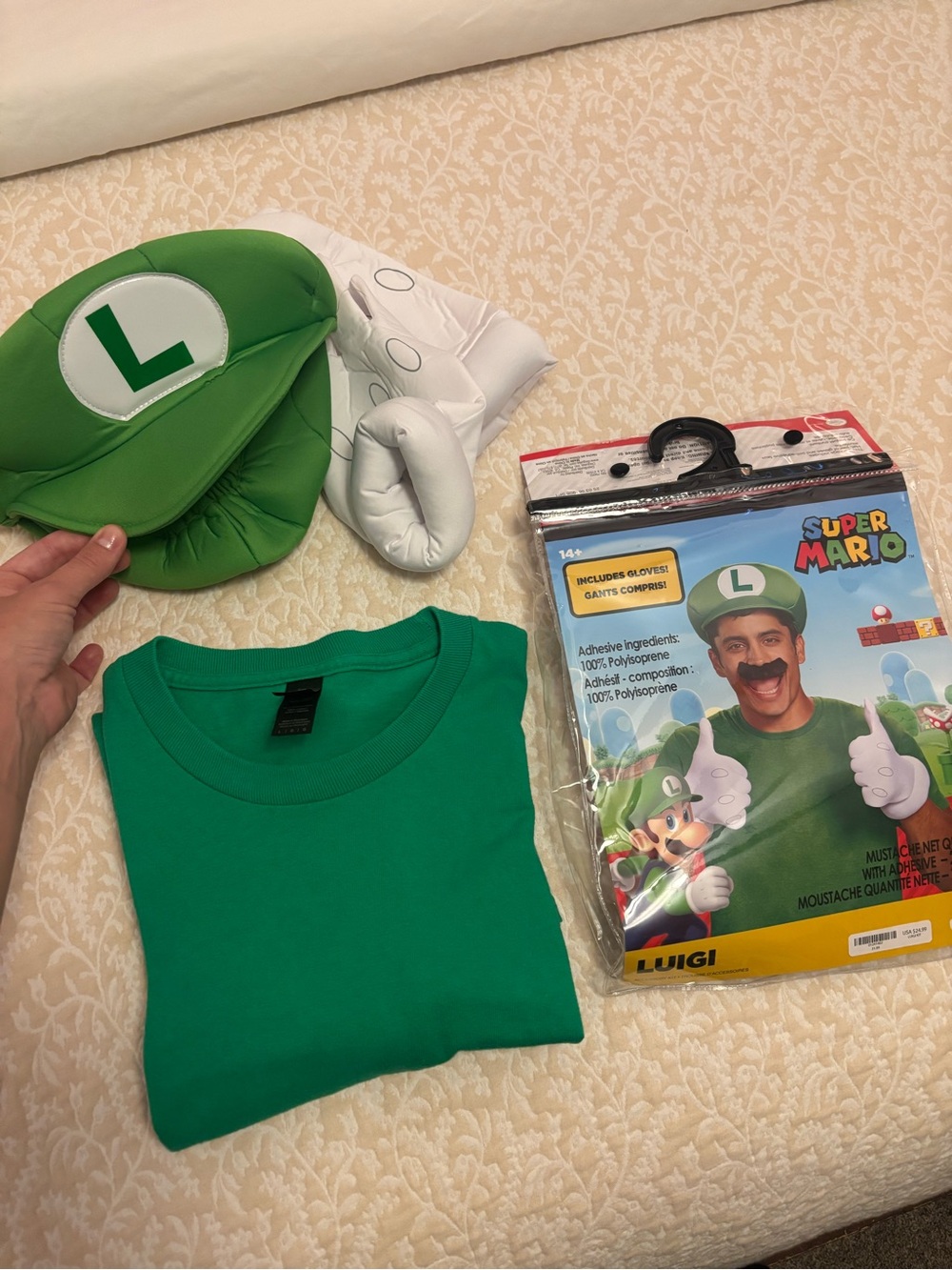 Luigi Costume Set